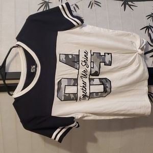 Justice sz10 Glitter Tee
